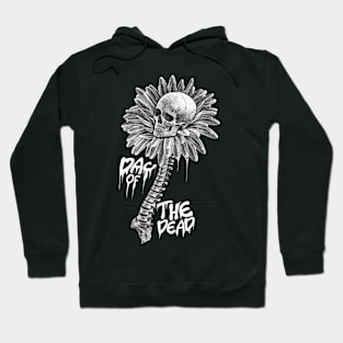 Skull and flower day of the dead Hoodie